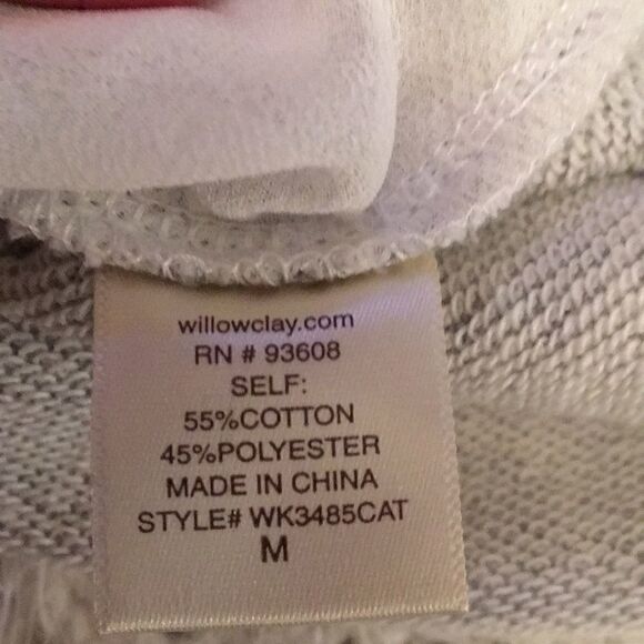 willow & clay Grey Dress Tank Top Crotchet M - Picture 6 of 6